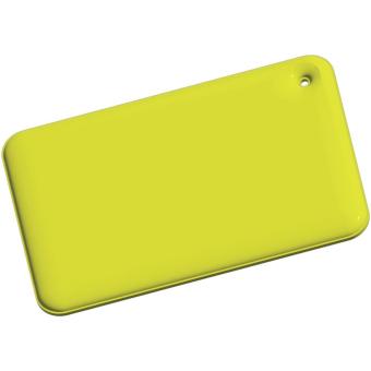 RFX™ H-10 rectangular reflective PVC hanger small Neon yellow