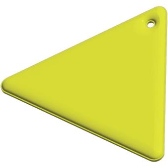 RFX™ H-12 triangle reflective TPU hanger Neon yellow