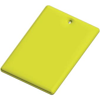 RFX™ H-12 rectangular reflective TPU hanger large Neon yellow