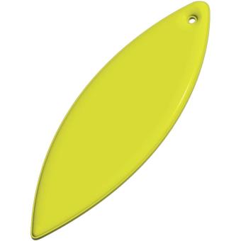 RFX™ H-12 ellipse reflective PVC hanger Neon yellow