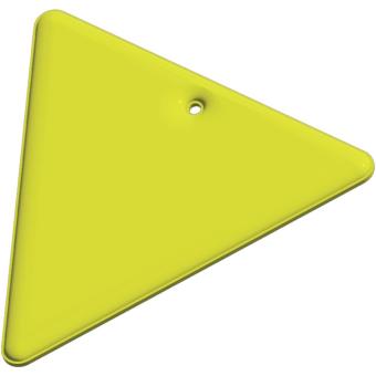 RFX™ H-12 inverted triangle reflective PVC hanger Neon yellow