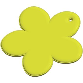 RFX™ H-13 flower reflective PVC hanger Neon yellow