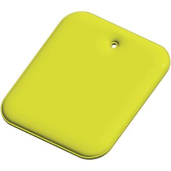 RFX™ H-20 rectangular XXL reflective PVC hanger Neon yellow