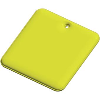 RFX™ H-20 square reflective PVC hanger Neon yellow