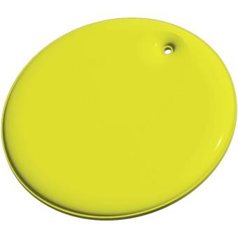 RFX™ H-16 round lightweight reflective PVC hanger - medium Neon yellow