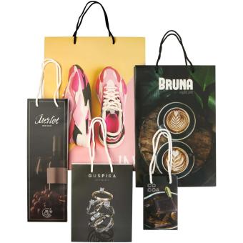 Handmade integra paper bags sample box White