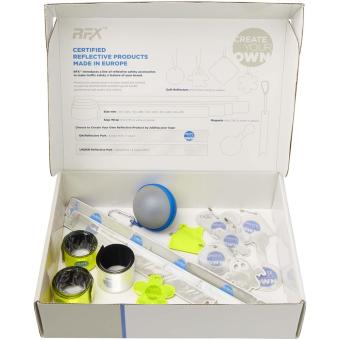 Reflective products sample box White