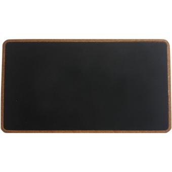 SCX.design P35 5.000 mAh Powerbank aus Holz mit Leuchtlogo Bambus