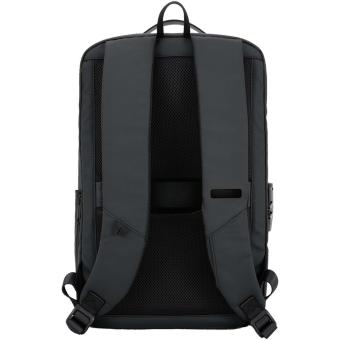 SCX.design L12 shield backpack with built-in 10.000 mAh power bank and 3-in-1 charging cable Black