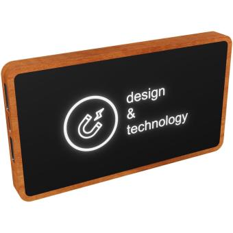 SCX.design P39 5000 mAh 5W magnetic wireless power bank Timber