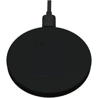 SCX.design W37 15W extra slim kabelloses Ladepad aus recyceltem Aluminium Schwarz