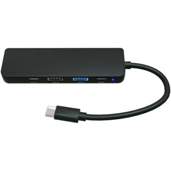 SCX.design H17 5-in-1 USB hub Black