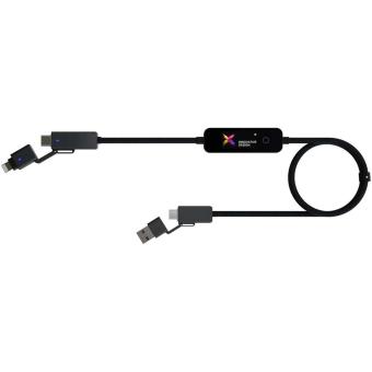 SCX.design C41 100W Digital Ladekabel Schwarz