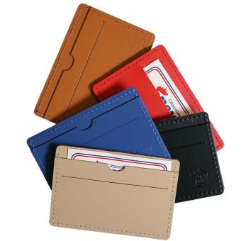 Citizen Green Tintin recycled leather card holder Fawn