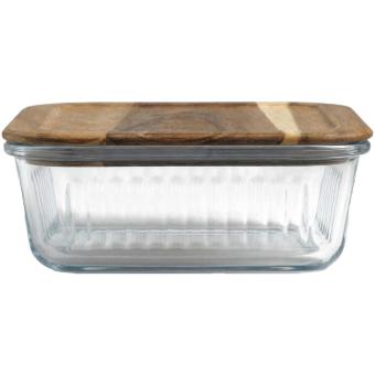 Citizen Green Purlunch 1000 ml Lunchbox aus Borosilikatglas Transparent