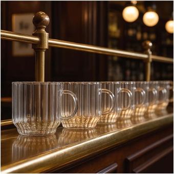 Citizen Green Purdrink Becher aus Borosilikatglas Transparent