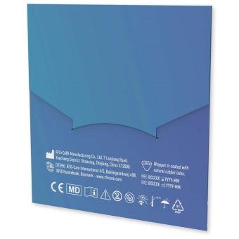 6-pieces blister plasters with full colour printed paper envelope White