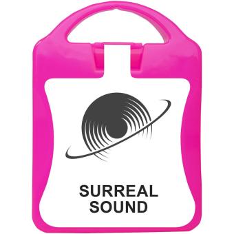 MyKit Sport First Aid Kit Transparent fuchsia