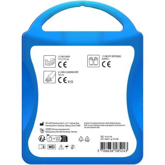 MyKit Schutzset Transparent blau