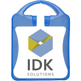 MyKit M Erste-Hilfe Premium Transparent blau