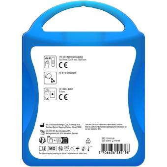 MyKit Kids Travel Set Transparent blue