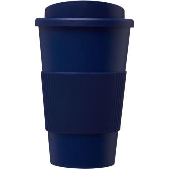 Americano® 350 ml insulated tumbler with grip Aztec blue