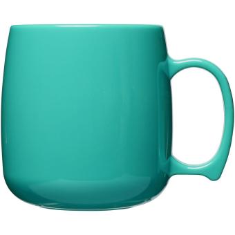 Classic 300 ml plastic mug Aqua