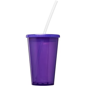 Stadion 350 ml doppelwandiger Becher Lila