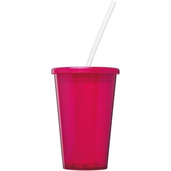 Stadium 350 ml double-walled cup Magenta