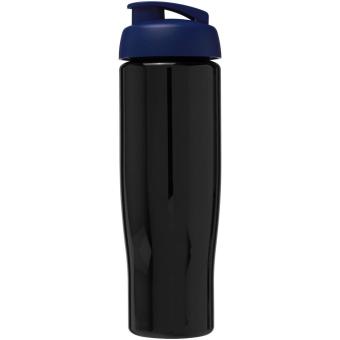 H2O Active® Tempo 700 ml Sportflasche mit Klappdeckel Schwarz/blau