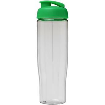 H2O Active® Tempo 700 ml flip lid sport bottle Transparent green