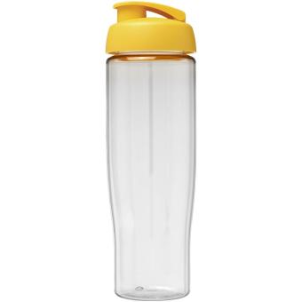 H2O Active® Tempo 700 ml Sportflasche mit Klappdeckel Transparent gelb
