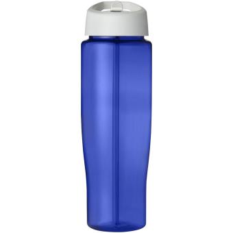 H2O Active® Tempo 700 ml Sportflasche mit Ausgussdeckel Blau/weiß