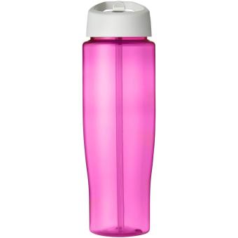 H2O Active® Tempo 700 ml spout lid sport bottle Pink/white