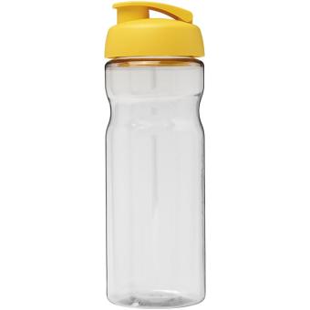 H2O Active® Base 650 ml Sportflasche mit Klappdeckel Transparent gelb