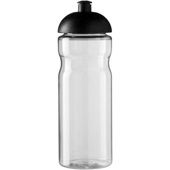 H2O Active® Base 650 ml Sportflasche mit Stülpdeckel Transparent schwarz