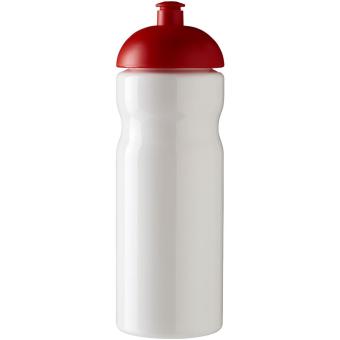 H2O Active® Base 650 ml Sportflasche mit Stülpdeckel Weiß/rot