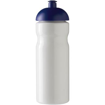 H2O Active® Base 650 ml Sportflasche mit Stülpdeckel Weiß/blau