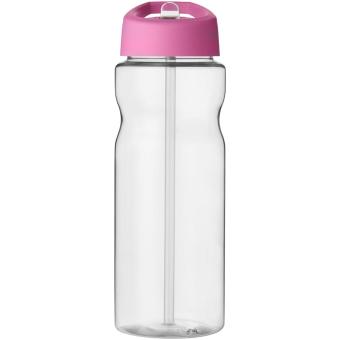 H2O Active® Base 650 ml spout lid sport bottle, pink Pink,transparent