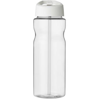 H2O Active® Base 650 ml spout lid sport bottle Transparent white