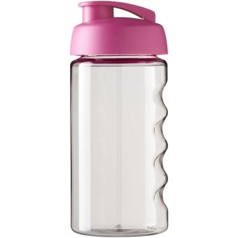 H2O Active® Bop 500 ml flip lid sport bottle, pink Pink,transparent