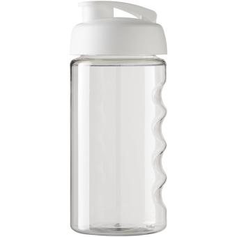 H2O Active® Bop 500 ml flip lid sport bottle Transparent white