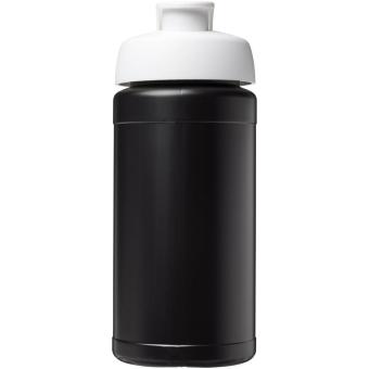 Baseline® Plus 500 ml flip lid sport bottle Black/white