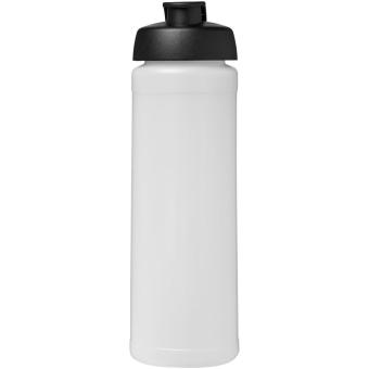 Baseline® Plus 750 ml flip lid sport bottle Transparent black