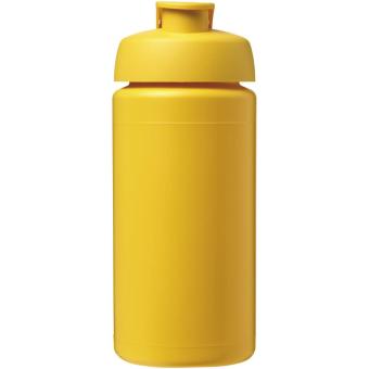 Baseline® Plus grip 500 ml Sportflasche mit Klappdeckel Gelb