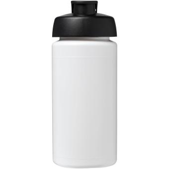 Baseline® Plus grip 500 ml flip lid sport bottle White/black