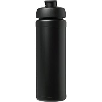 Baseline® Plus grip 750 ml Sportflasche mit Klappdeckel Schwarz