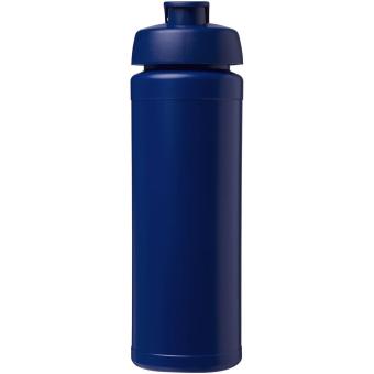 Baseline® Plus grip 750 ml Sportflasche mit Klappdeckel Blau