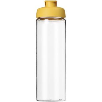 H2O Active® Vibe 850 ml flip lid sport bottle Transparent yellow