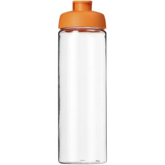 H2O Active® Vibe 850 ml Sportflasche mit Klappdeckel Transparent orange